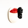 Lips / Senses brooches