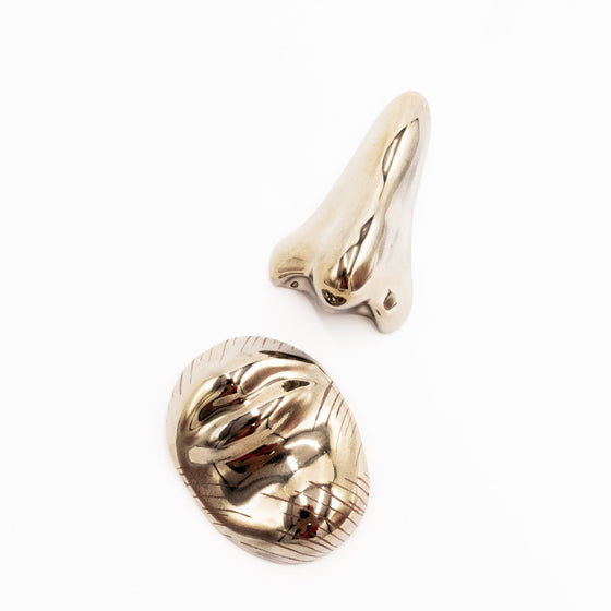 Nose / Senses brooches